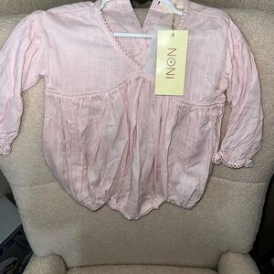 Noni Pink Baby Romper